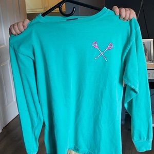 Long sleeve lacrosse tee